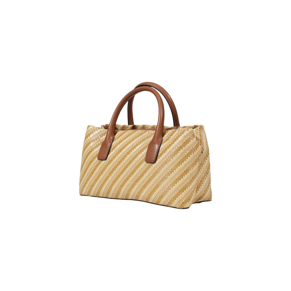 Beige Handtasche aus Polypropylen