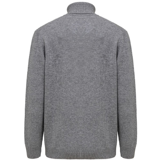 Maglione in cashmere grigio