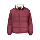 Rote Polyamid Herrenjacke