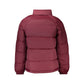 Rote Polyamid Herrenjacke