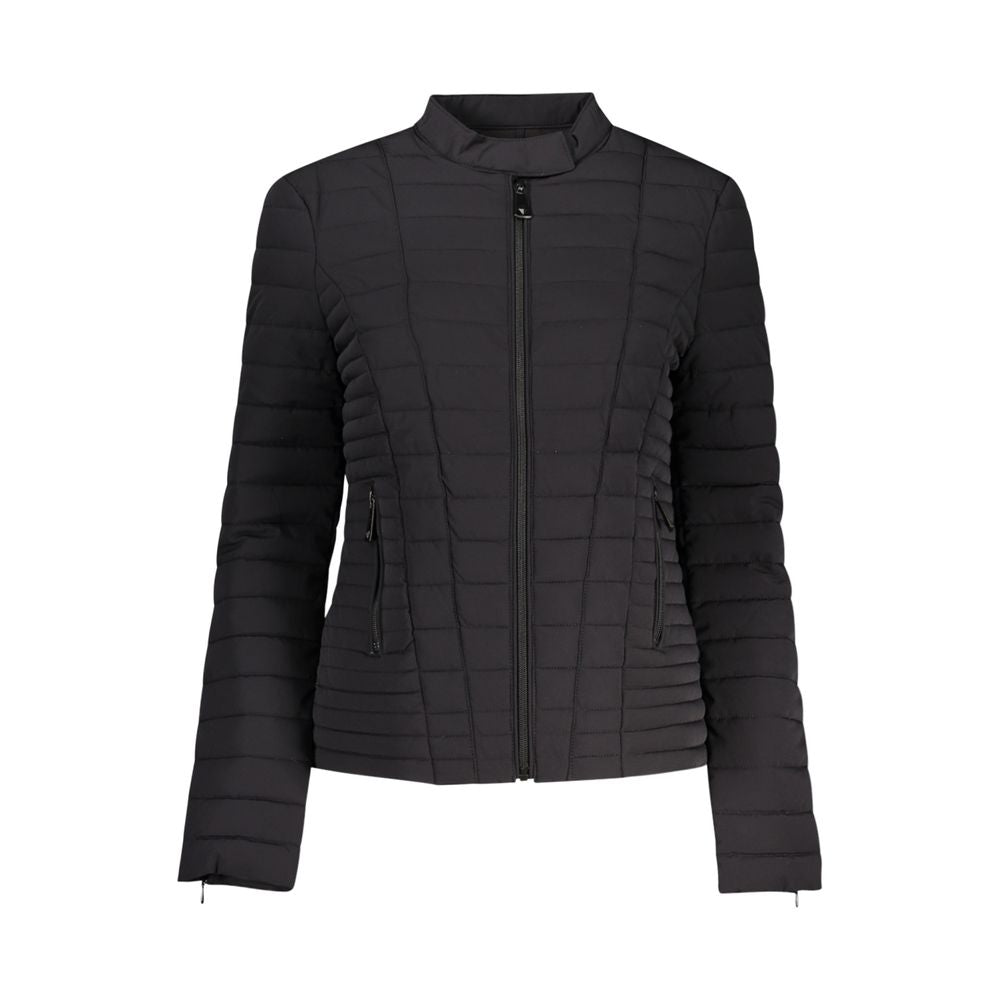 Black Polyethylene Women Jacket