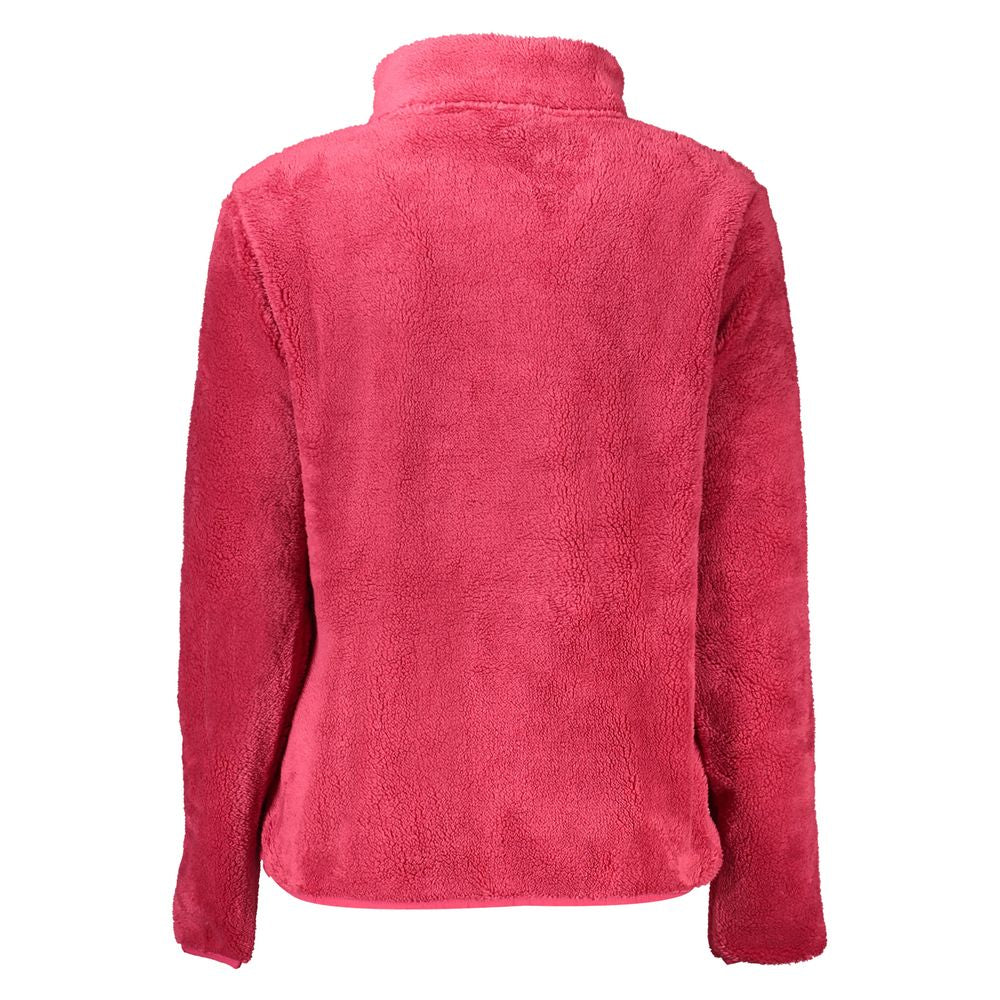 Pink Polyester Women Jacket