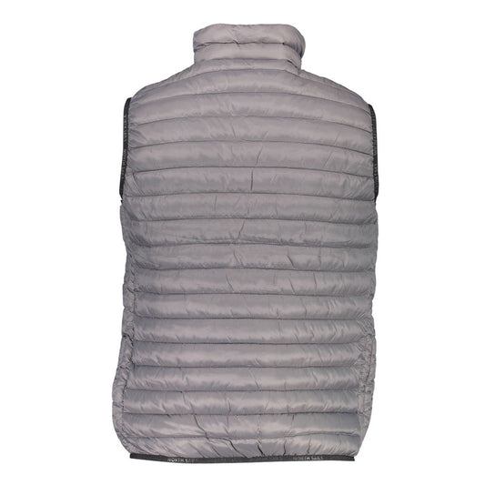 Gray Polyamide Men Jacket