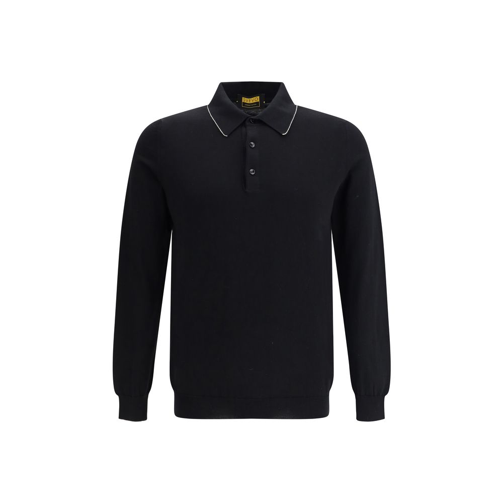 Long-sleeved Polo Shirt