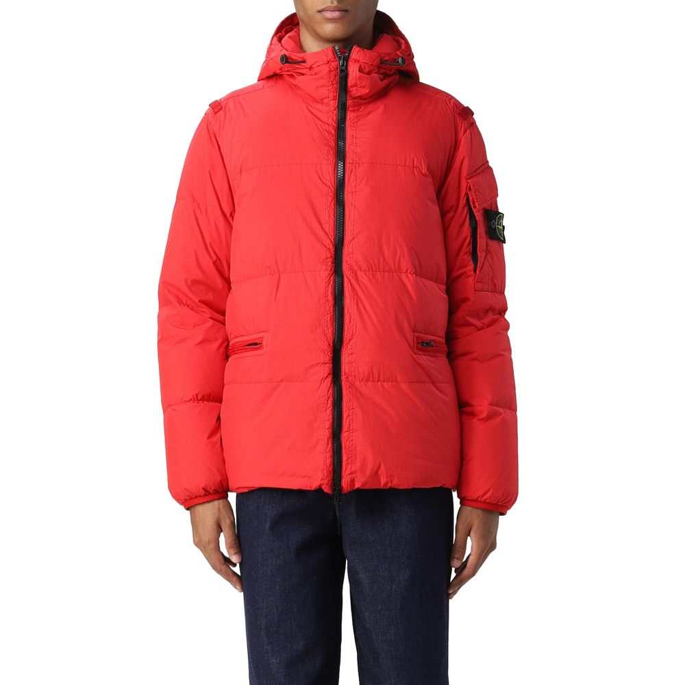 Red Nylon Jacket