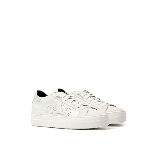 Sneaker in pelle bianca