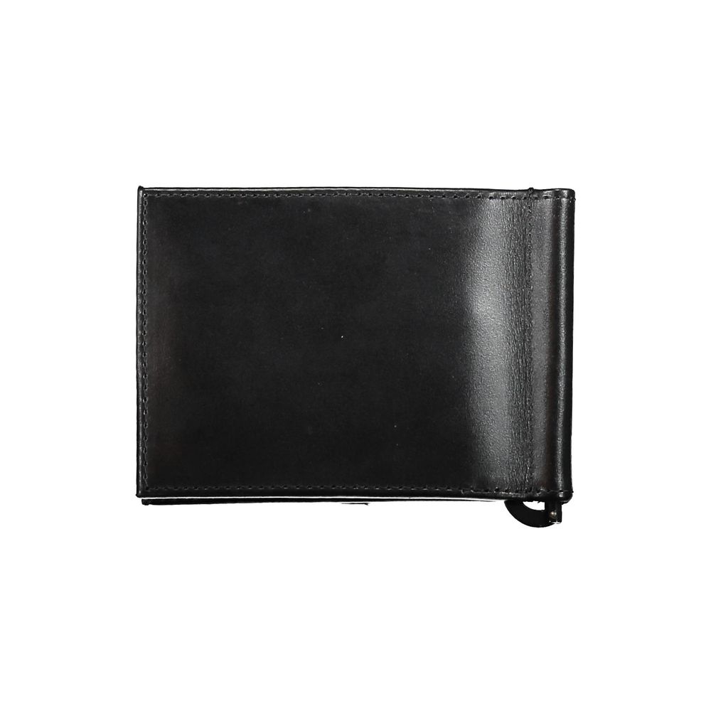 Black Leather Men Wallet