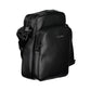 Black Polyester Men Shoulder Bag