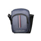 Blue Polyester Men Shoulder Bag