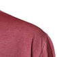 Rosafarbenes Baumwoll-T-Shirt mit Rundhalsausschnitt und Logo-Print