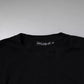 T-shirt girocollo in cotone con stampa leopardata Black Amore