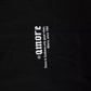 T-shirt girocollo in cotone con stampa leopardata Black Amore