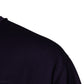 Marineblaues T-Shirt aus Baumwolle mit Rundhalsausschnitt und DG-Logo