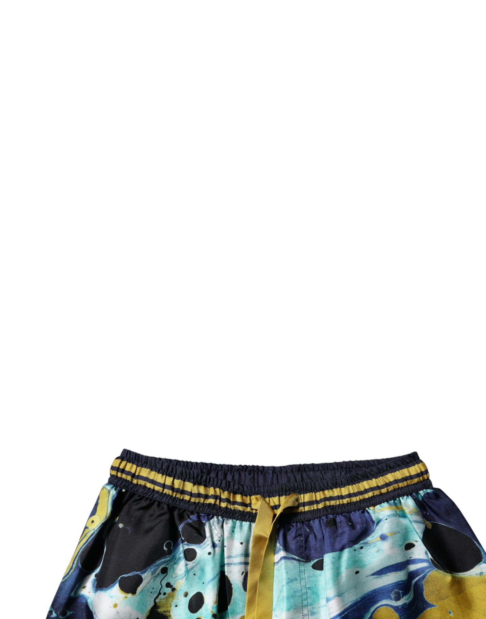Jogginghose mit mehrfarbigem Marmor-Print