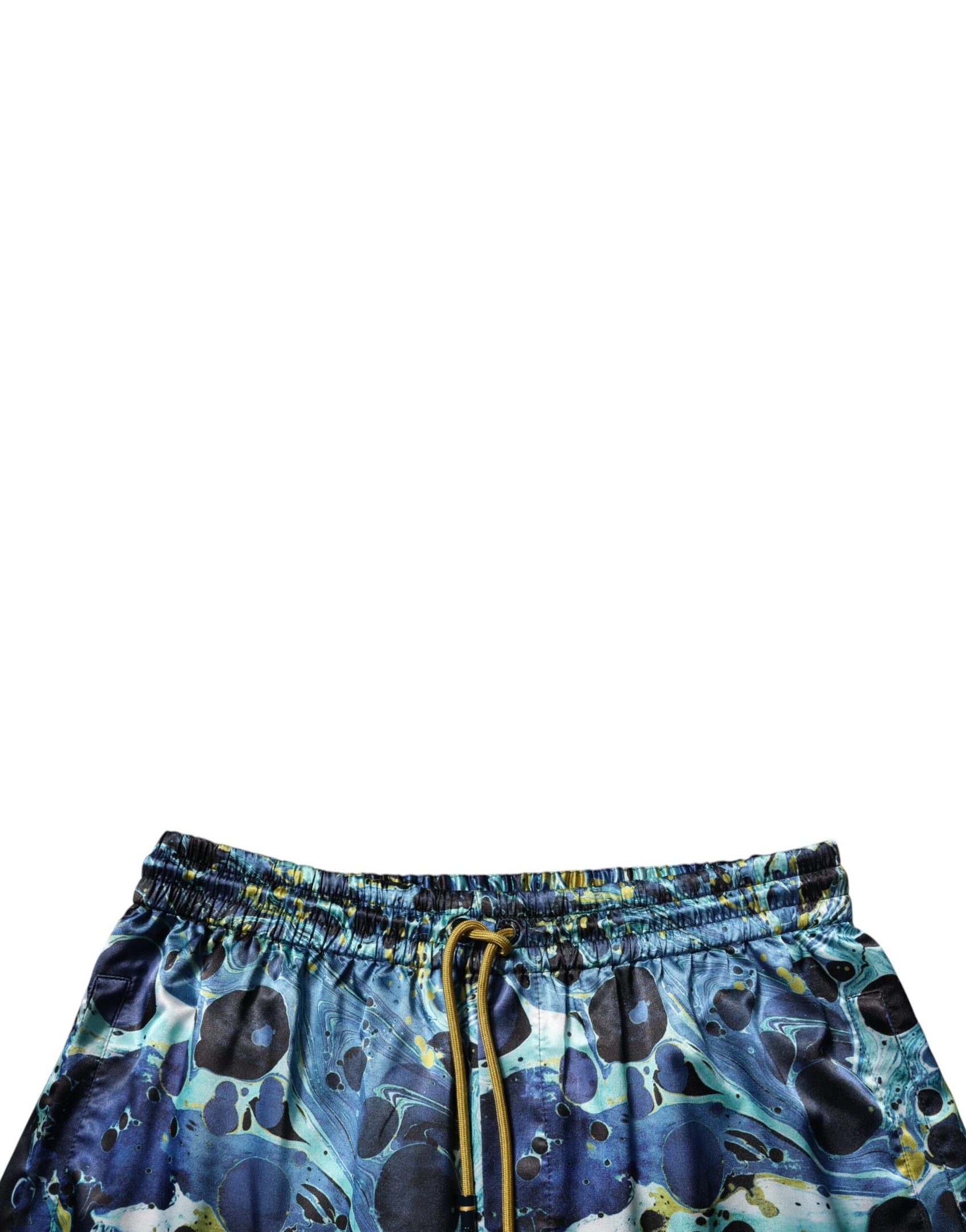 Mehrfarbige Jogginghose mit Marmor-Print für Herren