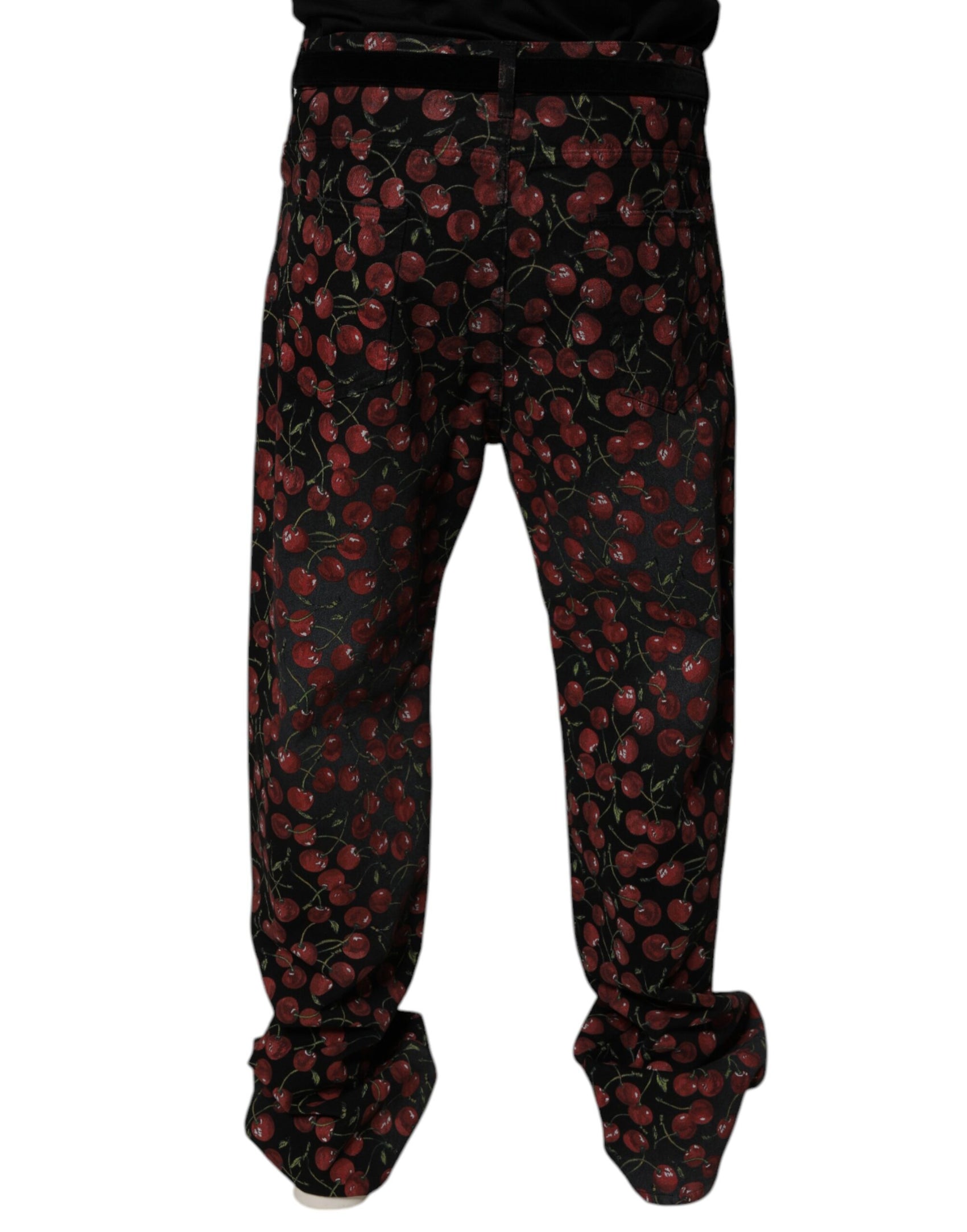 Black Cherry Straight Herren Jeans aus Baumwolle
