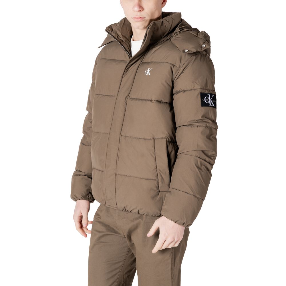 Gray Polyamide Jacket