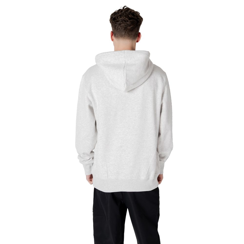 Grauer Baumwollpullover