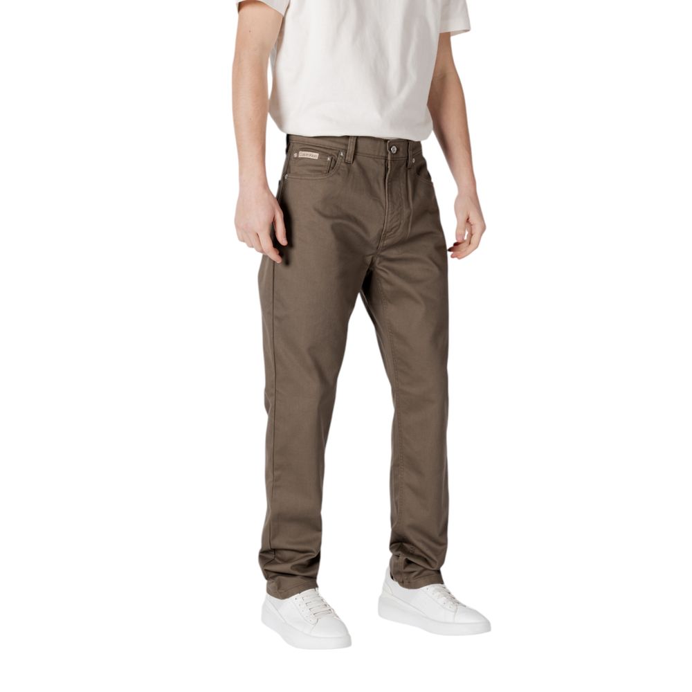 Grüne Jeans und Hose aus Baumwolle