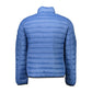 Blue Nylon Men Jacket