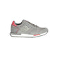 Gray Leather Men Sneaker