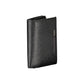 Sleek Black Leather Wallet with Coin Purse