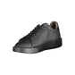 Black Polyester Sneaker