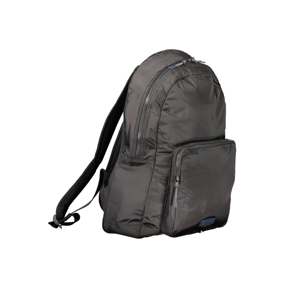 Black Nylon Backpack