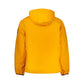 Orange Polyester Men Jacket