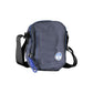 Blue Polyester Men Shoulder Bag