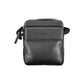 Black Polyester Men Shoulder Bag