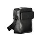 Black Polyester Men Shoulder Bag