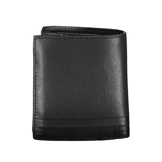 Black Leather Men Wallet