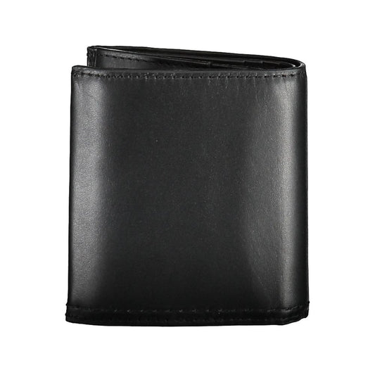 Black Leather Men Wallet