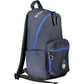 Blue Polyester Men Backpack