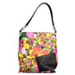 Black Polyethylene Women Handbag