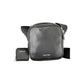 Black Polyester Shoulder Bag