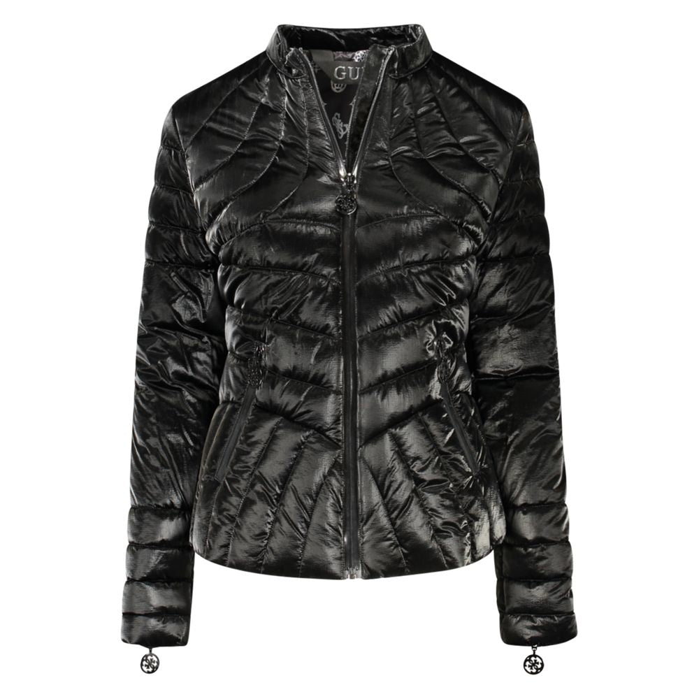 Black Polyethylene Women Jacket