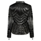 Black Polyethylene Women Jacket