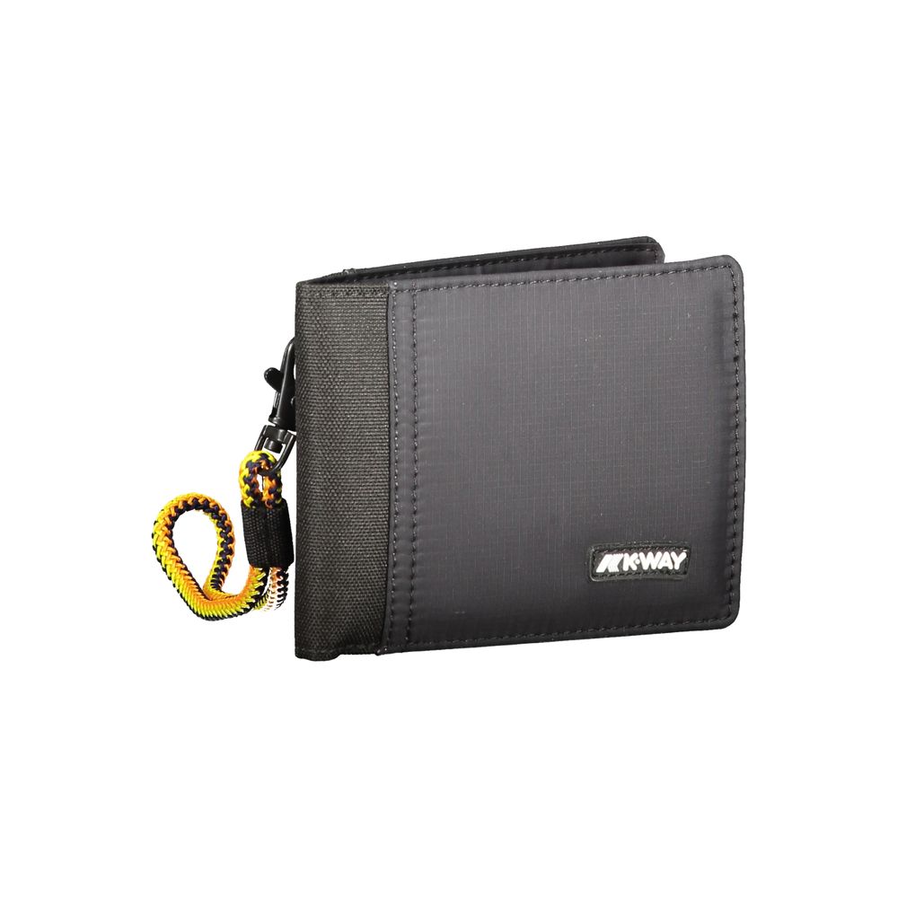 Black Polyamide Men Wallet