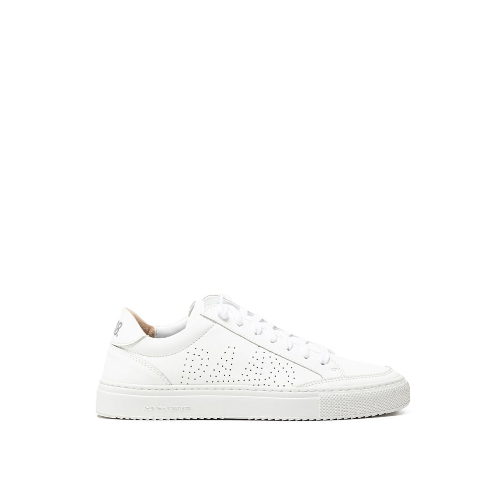 Sneaker in pelle bianca