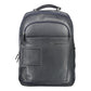 Blauer Leder Herren Rucksack