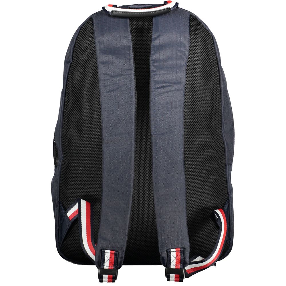 Blauer Polyester Herren Rucksack