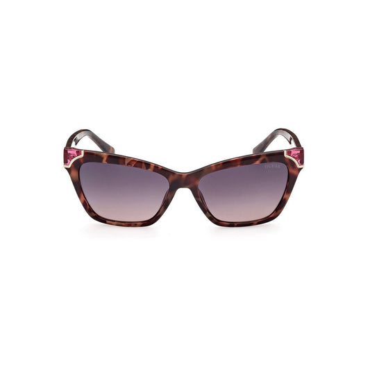 Brown Injected Women Sunglass