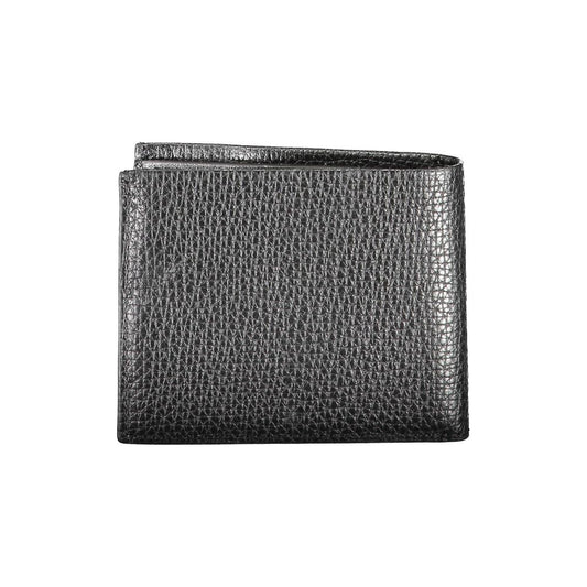 Black Leather Men Wallet