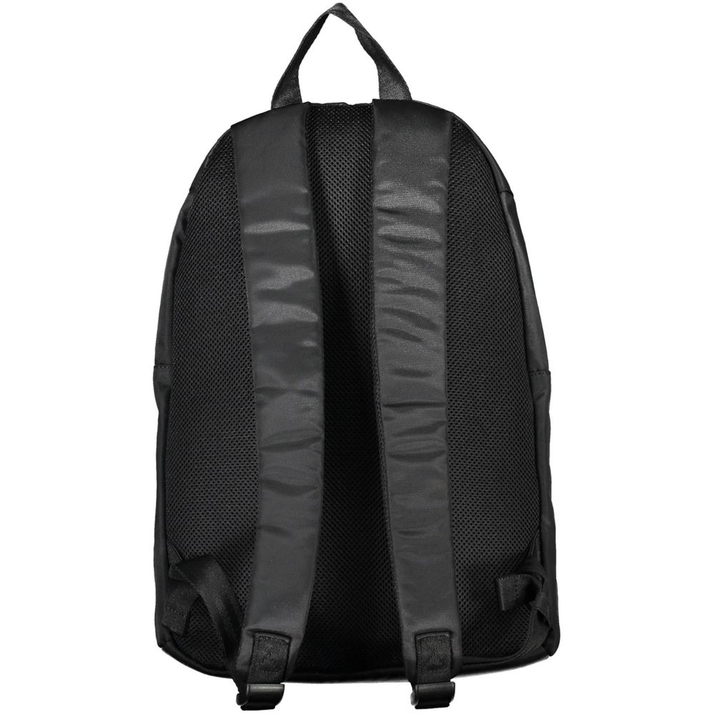 Schwarzer Polyester Herren Rucksack