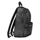 Schwarzer Polyester Herren Rucksack