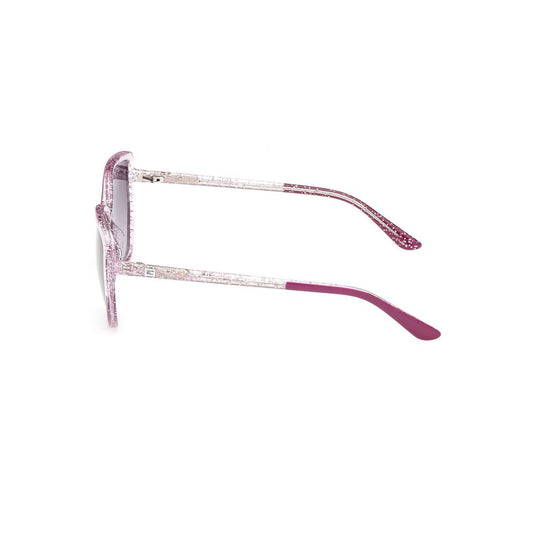 Purple Injected Women Sunglass