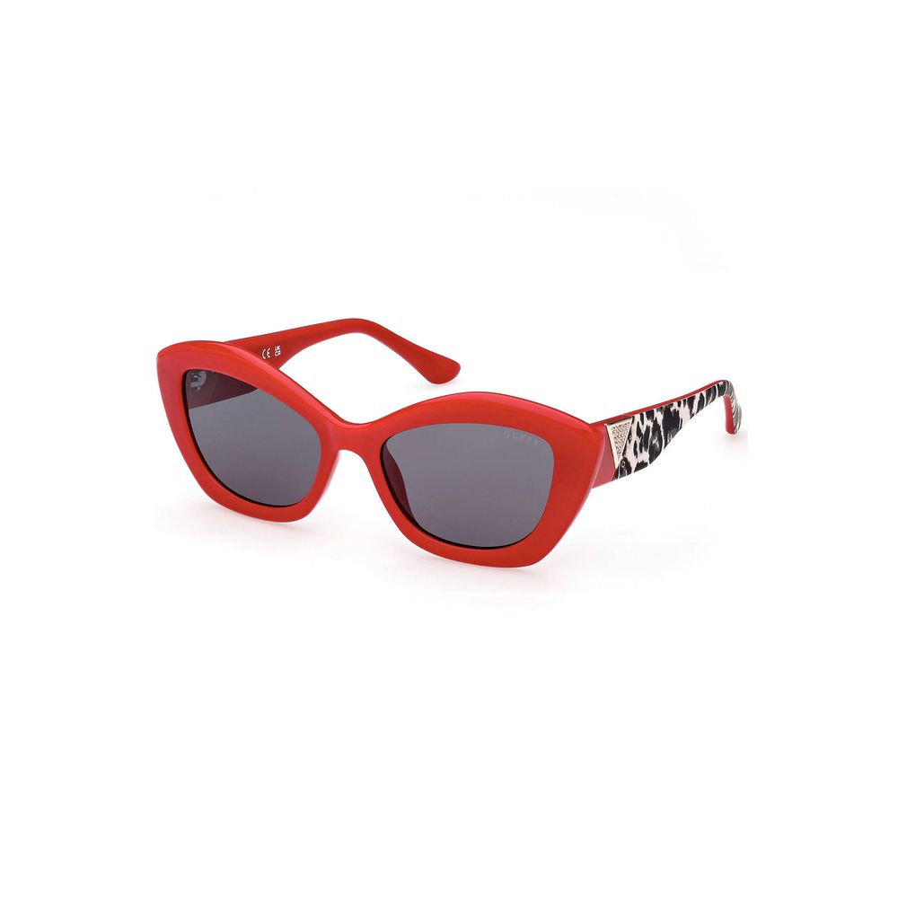 Red Injected Plastic Women Sunglass