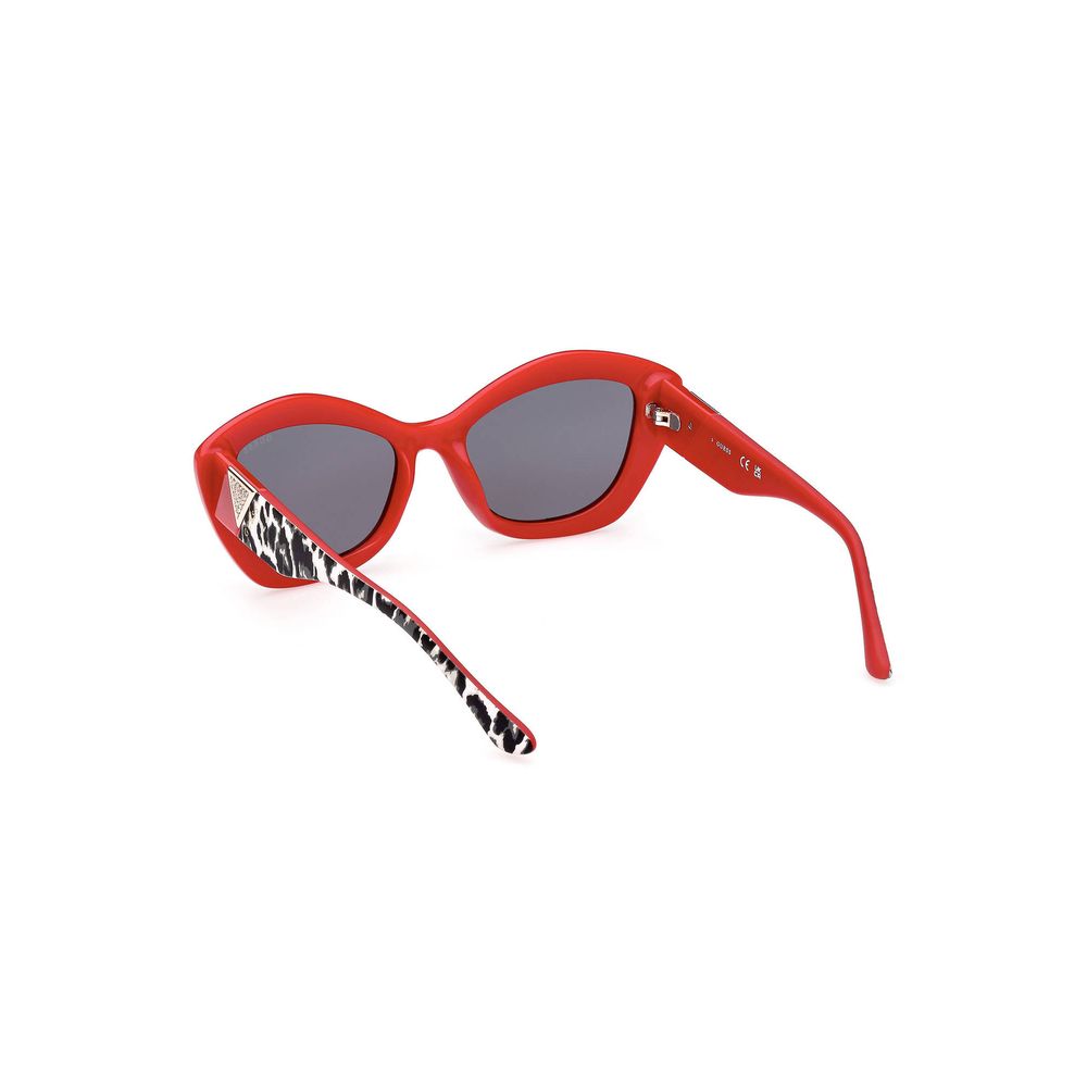 Red Injected Plastic Women Sunglass